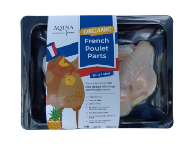AqinaFarms French Poulet Organic Half Chicken (4 Cuts) | Premium Meats Singapore